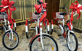 Trójkołowe rowery dla niepełnosprawnych z Dźwierzut